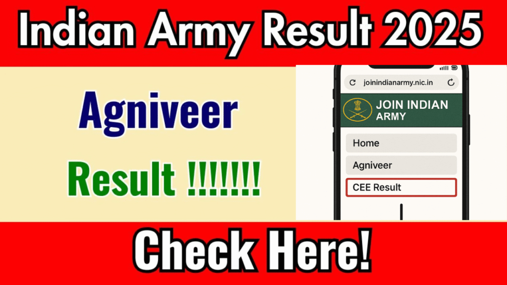 Agniveer Result 2025