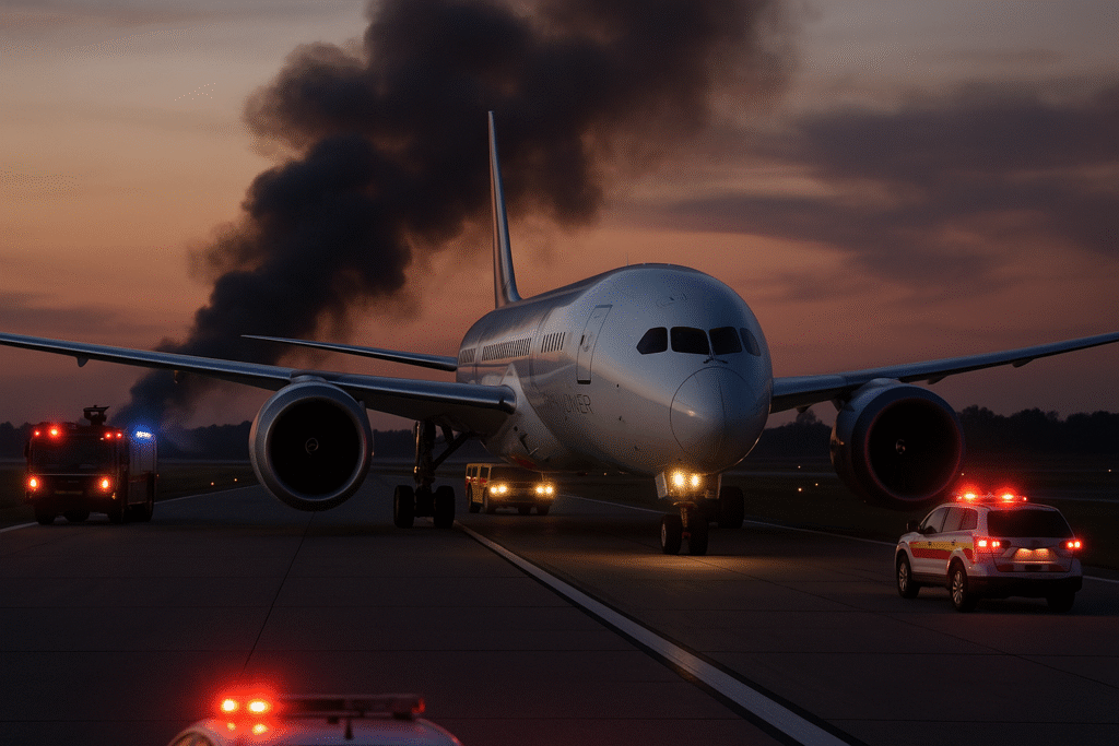 Boeing 787 Dreamliner Crash images