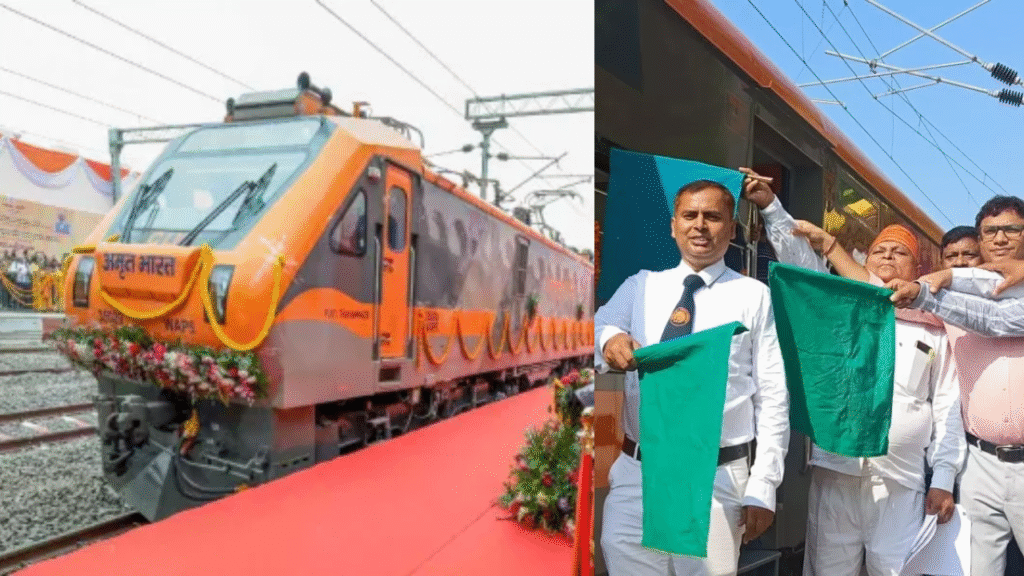 अमृत भारत ट्रेन बिहार से दिल्ली लखनऊ